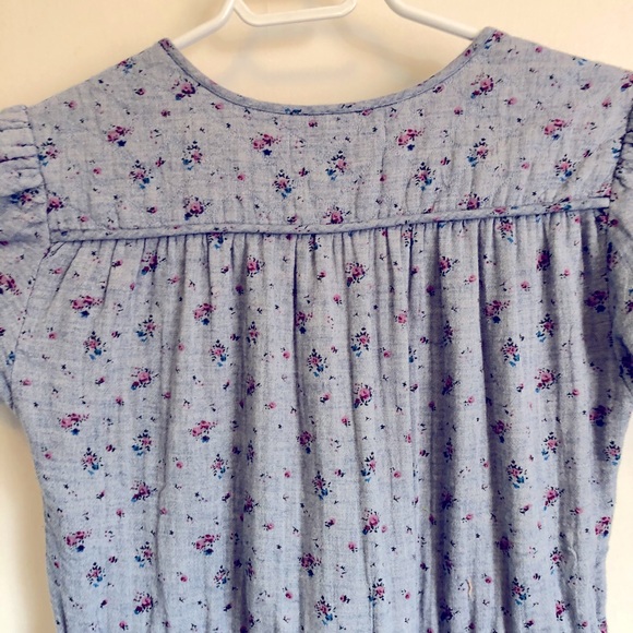 Christy Dawn Dawn dress in chambray floral, s - Picture 4 of 10